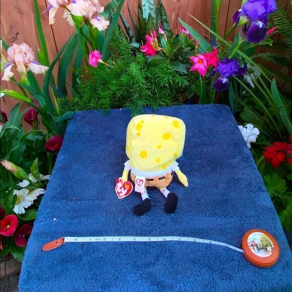 SpongeBob SquarePants TY Beannie baby from 2004 - Picture 3 of 8